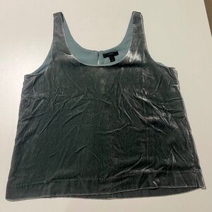 JCrew Velvet Tank (Teal/Green Color)